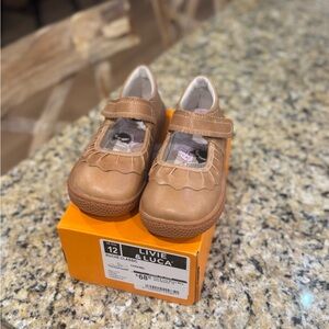 Livie & Luca Brown Mary Jane Shoes